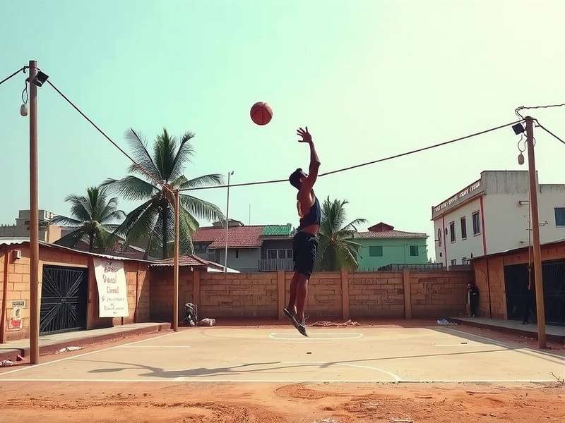 Authentic Indian Street Basketball Court Design Indian Basketball Court in Slum Dunk Virtuoso
